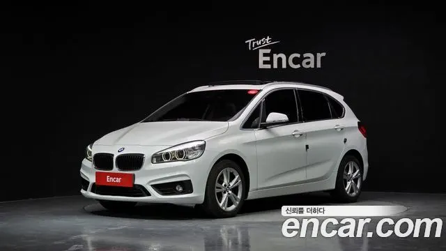 BMW 2 SERIES ACTIVE TOURER 2016 — 140 304 км, белый, Корея — под ключ — фото 1