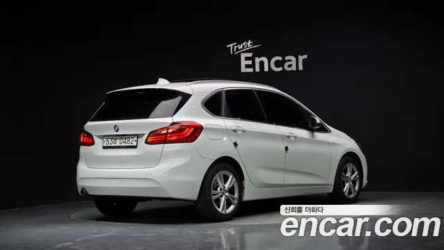 BMW 2 SERIES ACTIVE TOURER 2016 — 140 304 км, белый, Корея — под ключ — фото 2