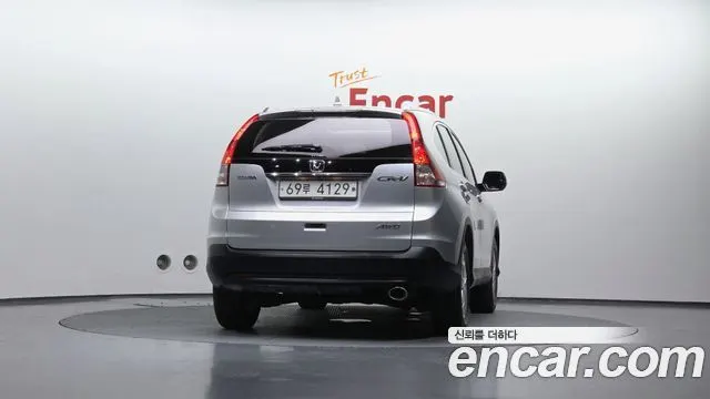 HONDA NEW CR-V 2014 — 103 614 км, серебристо-серый, Корея — под ключ — фото 4