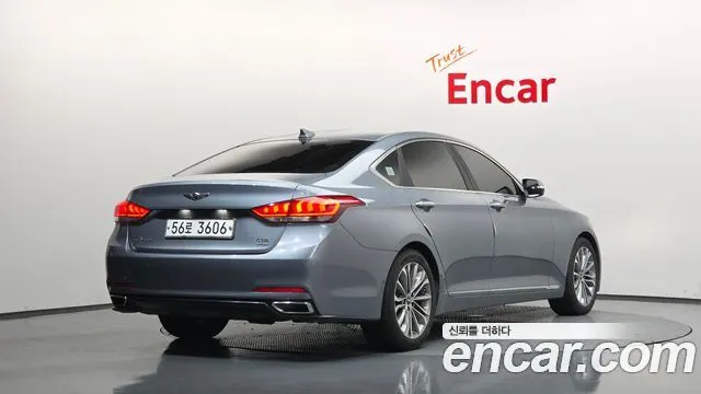 HYUNDAI GENESIS DH 2015 — 216 586 км, серебристый, Корея — под ключ — фото 2