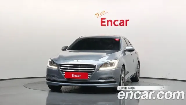 HYUNDAI GENESIS DH 2015 — 216 586 км, серебристый, Корея — под ключ — фото 3