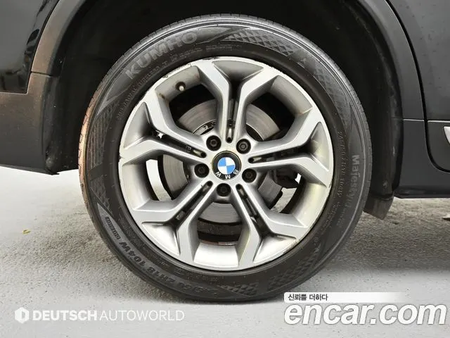 BMW X3 2015 — 201 500 км, чёрный, Корея — под ключ — фото 5