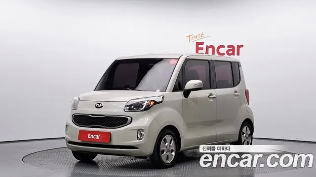 KIA RAY 2016 — 210 913 км, белый-перламутр, Корея — под ключ — фото 1