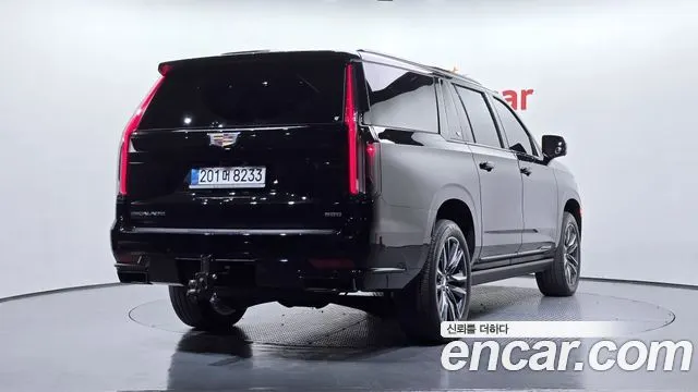 CADILLAC ESCALADE 2024 — 22 684 км, чёрный, Корея — под ключ — фото 2