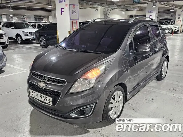 CHEVROLET SPARK 2014 — 130 780 км, серый, Корея — под ключ — фото 2