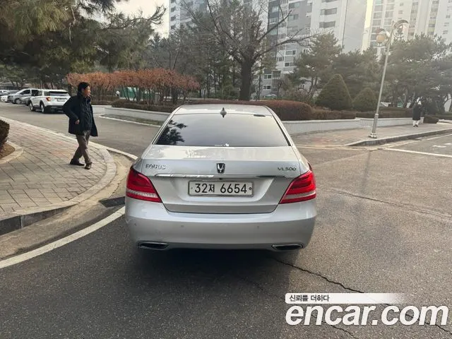 HYUNDAI EQUUS 2015 — 187 245 км, серебристый, Корея — под ключ — фото 4