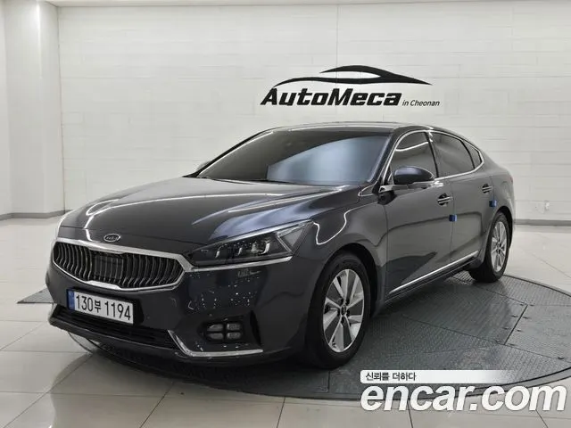 KIA K7 HYBRID 2017 — 140 621 км, серый, Корея — под ключ — фото 1
