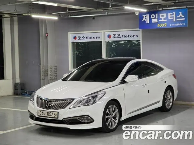 HYUNDAI GRANDEUR 2016 — 228 100 км, белый-перламутр, Корея — под ключ — фото 12