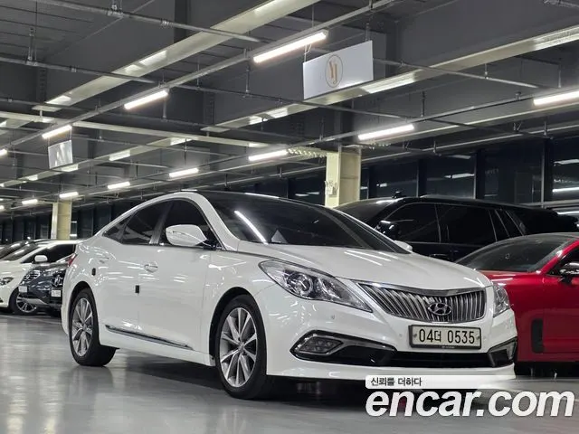HYUNDAI GRANDEUR 2016 — 228 100 км, белый-перламутр, Корея — под ключ — фото 5
