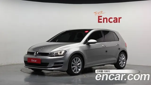 VOLKSWAGEN GOLF 2016 — 108 396 км, серебристо-серый, Корея — под ключ — фото 12