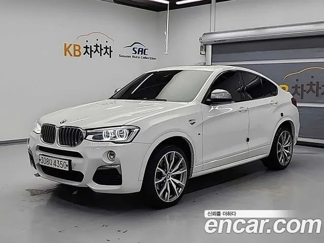 BMW X4 2016 — 74 537 км, белый, Корея — под ключ — фото 1