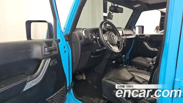 JEEP WRANGLER 2017 — 82 805 км, голубой, Корея — под ключ — фото 10