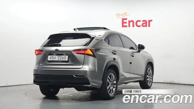 LEXUS NX300H 2017 — 88 389 км, серебристо-серый, Корея — под ключ — фото 2