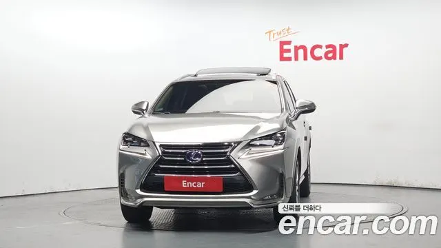 LEXUS NX300H 2017 — 88 389 км, серебристо-серый, Корея — под ключ — фото 3