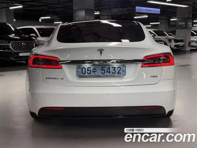 TESLA MODEL S 2018 — 151 323 км, белый, Корея — под ключ — фото 3