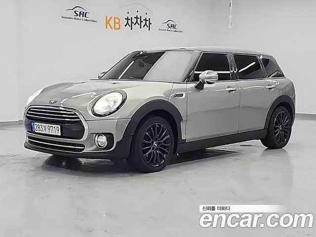 MINI COOPER D CLUBMAN 2016 — 128 899 км, серый, Корея — под ключ — фото 2