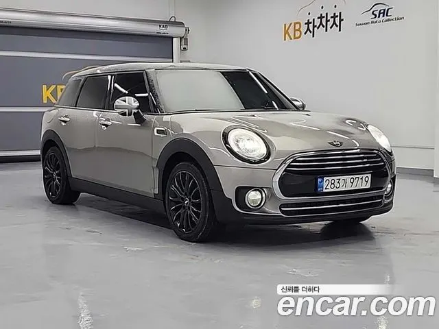 MINI COOPER D CLUBMAN 2016 — 128 899 км, серый, Корея — под ключ — фото 4