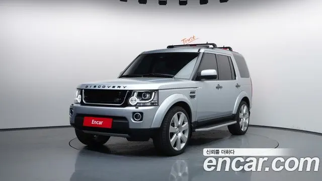 LAND ROVER DISCOVERY 4 2011 — 86 338 км, светло-серебристый, Корея — под ключ — фото 1