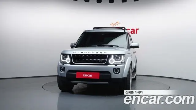 LAND ROVER DISCOVERY 4 2011 — 86 338 км, светло-серебристый, Корея — под ключ — фото 3