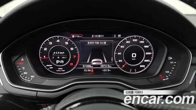 AUDI A5 2019 — 97 488 км, белый, Корея — под ключ — фото 8