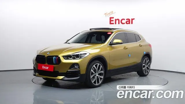 BMW X2 2020 — 29 904 км, золотистый, Корея — под ключ — фото 1