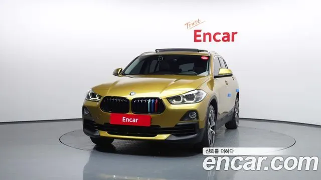 BMW X2 2020 — 29 904 км, золотистый, Корея — под ключ — фото 3
