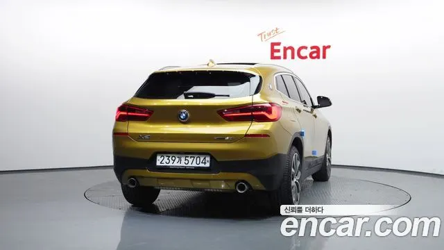 BMW X2 2020 — 29 904 км, золотистый, Корея — под ключ — фото 4