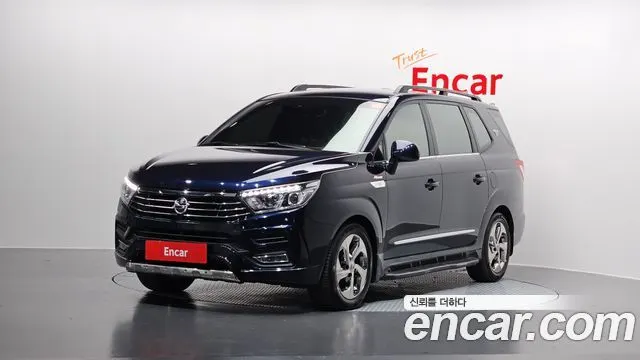 KGM KORANDO TURISMO 2019 — 136 780 км, синий, Корея — под ключ — фото 1
