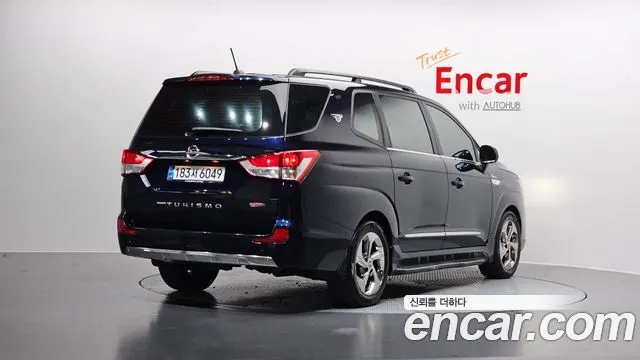 KGM KORANDO TURISMO 2019 — 136 780 км, синий, Корея — под ключ — фото 2