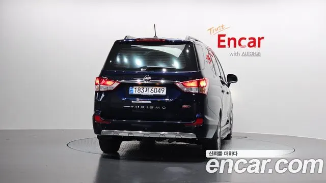 KGM KORANDO TURISMO 2019 — 136 780 км, синий, Корея — под ключ — фото 4
