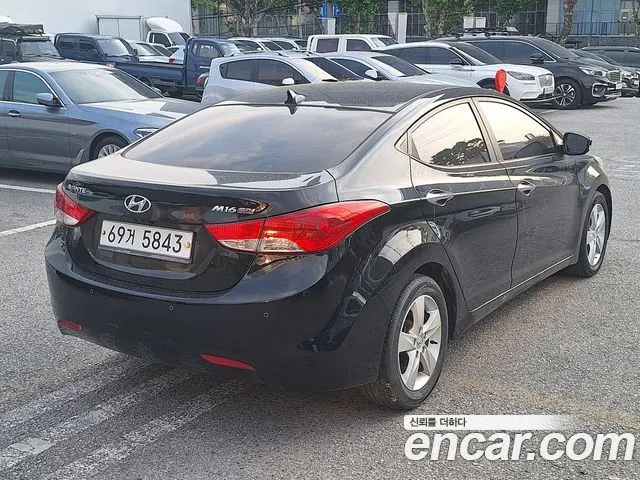 HYUNDAI AVANTE 2011 — 157 000 км, чёрный, Корея — под ключ — фото 6