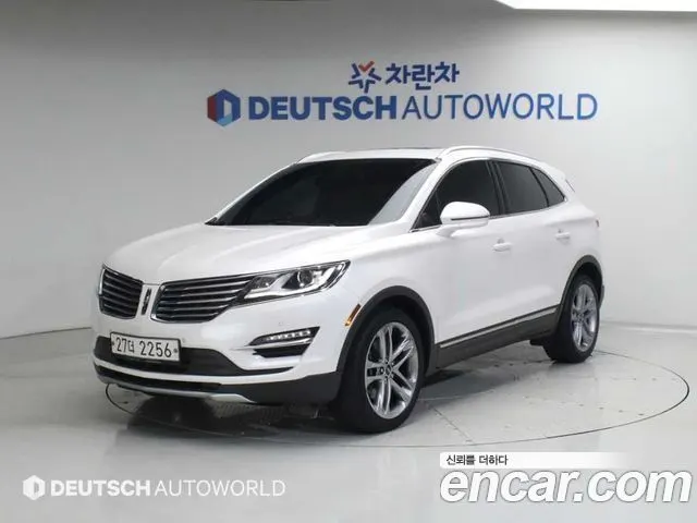 LINCOLN MKC 2017 — 87 359 км, белый, Корея — под ключ — фото 1