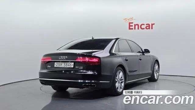 AUDI A8 2015 — 164 818 км, чёрный, Корея — под ключ — фото 2