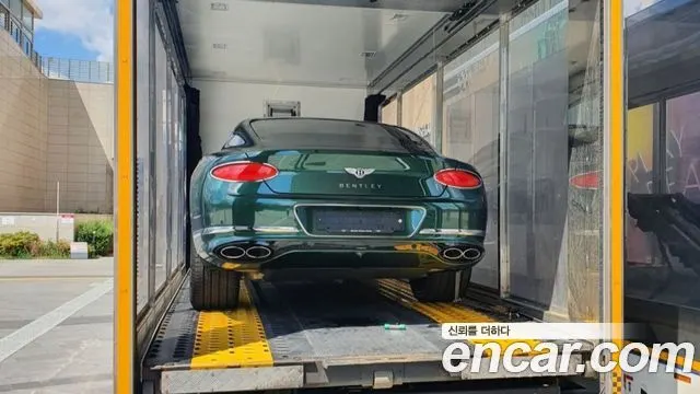 BENTLEY CONTINENTAL 2022 — 23 000 км, тёмно-зелёный, Корея — под ключ — фото 5