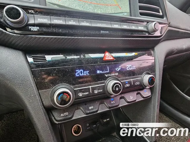 HYUNDAI AVANTE 2019 — 180 000 км, чёрный, Корея — под ключ — фото 11