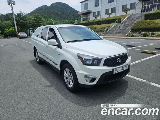 KGM KORANDO SPORTS 2015 — 204 706 км, белый-перламутр, Корея — под ключ — фото 5