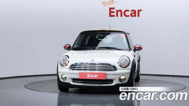 MINI COOPER 2009 — 73 321 км, белый-перламутр, Корея — под ключ — фото 3