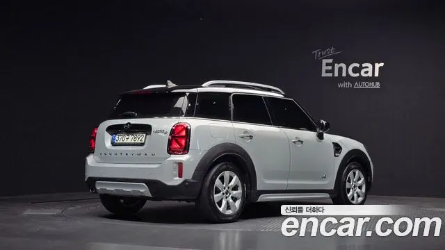 MINI COOPER D COUNTRYMAN 2021 — 95 602 км, серебристый, Корея — под ключ — фото 2