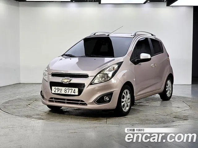 CHEVROLET SPARK 2013 — 134 000 км, серебристый, Корея — под ключ — фото 1