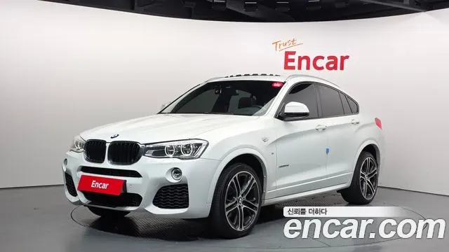 BMW X4 2018 — 95 411 км, белый, Корея — под ключ — фото 1
