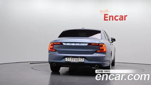 VOLVO S90 2017 — 65 758 км, светло-серебристый, Корея — под ключ — фото 4