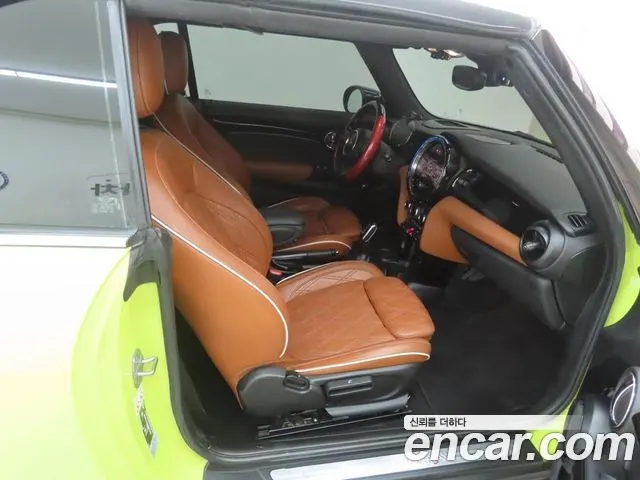 MINI COOPER S CONVERTIBLE 2022 — 100 000 км, жёлтый, Корея — под ключ — фото 10