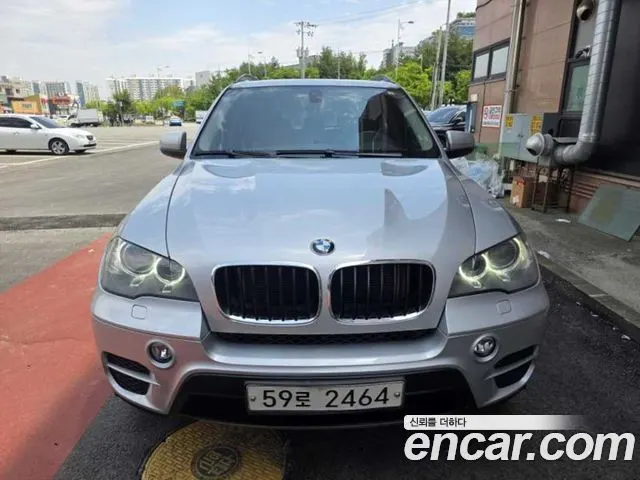BMW X5 2011 — 96 904 км, серебристый, Корея — под ключ — фото 2