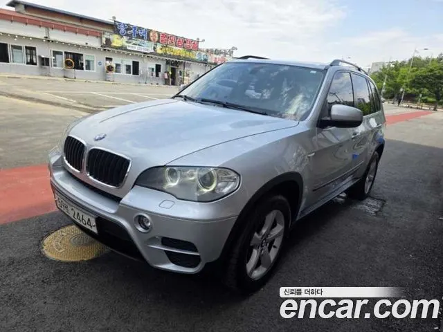 BMW X5 2011 — 96 904 км, серебристый, Корея — под ключ — фото 12