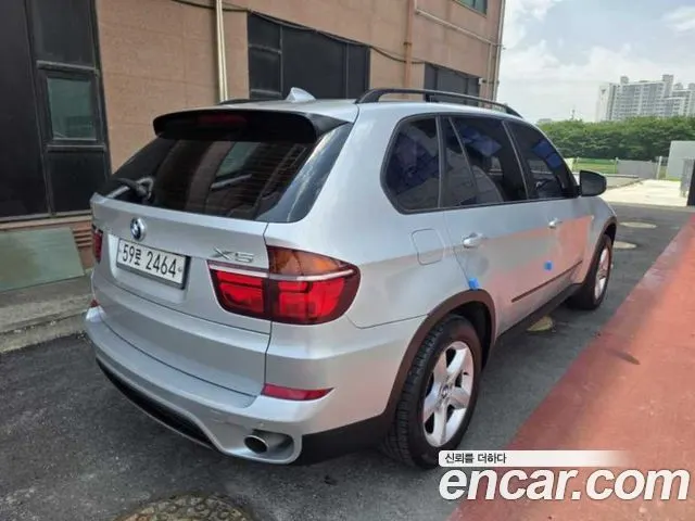 BMW X5 2011 — 96 904 км, серебристый, Корея — под ключ — фото 3