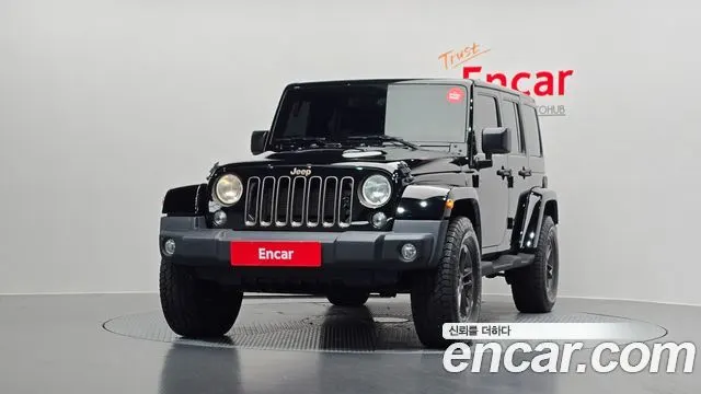 JEEP WRANGLER 2016 — 67 433 км, чёрный, Корея — под ключ — фото 3