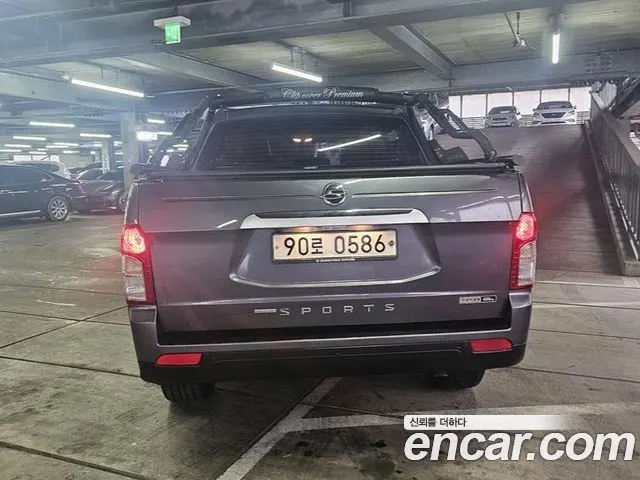 KGM KORANDO SPORTS 2017 — 88 386 км, серый, Корея — под ключ — фото 4