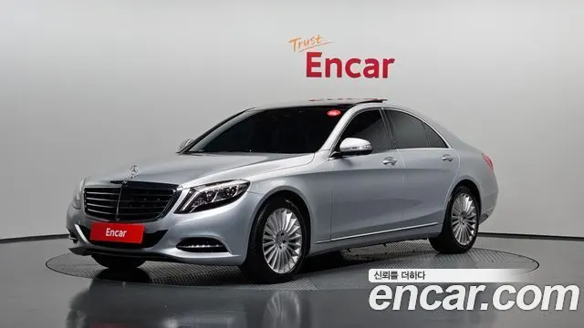 MERCEDES-BENZ S-CLASS W222 2015 — 133 369 км, серебристый, Корея — под ключ — фото 1