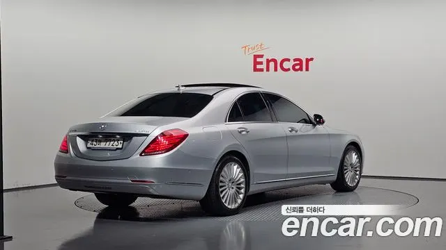 MERCEDES-BENZ S-CLASS W222 2015 — 133 369 км, серебристый, Корея — под ключ — фото 2