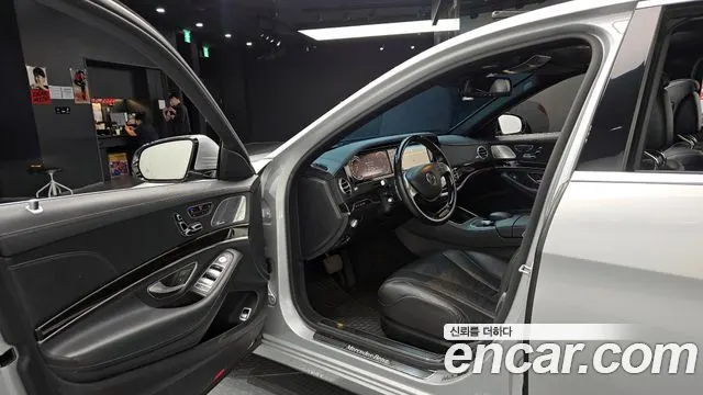 MERCEDES-BENZ S-CLASS W222 2015 — 133 369 км, серебристый, Корея — под ключ — фото 10